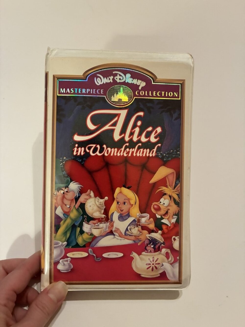 Walt Disney's Alice in Wonderland VHS Masterpiece Collection 1999 Hi-Fi NTSC